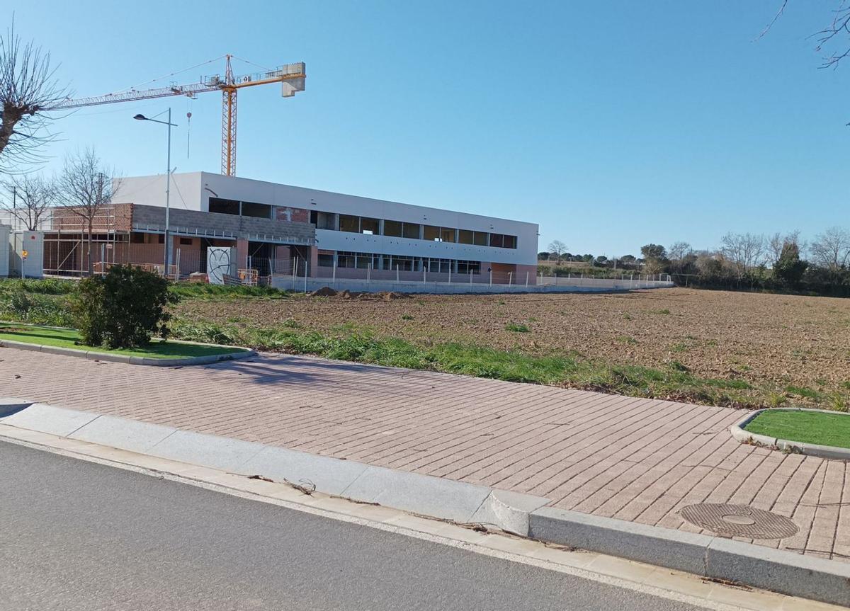 La futura escola Josep Ribot i Olivas de Vilamalla.  | SANTI COLL