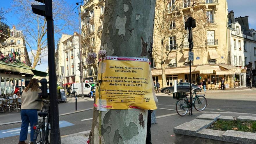 'Morts de la Rue': la iniciativa para poner nombre a las personas sin hogar que mueren en las calles de París