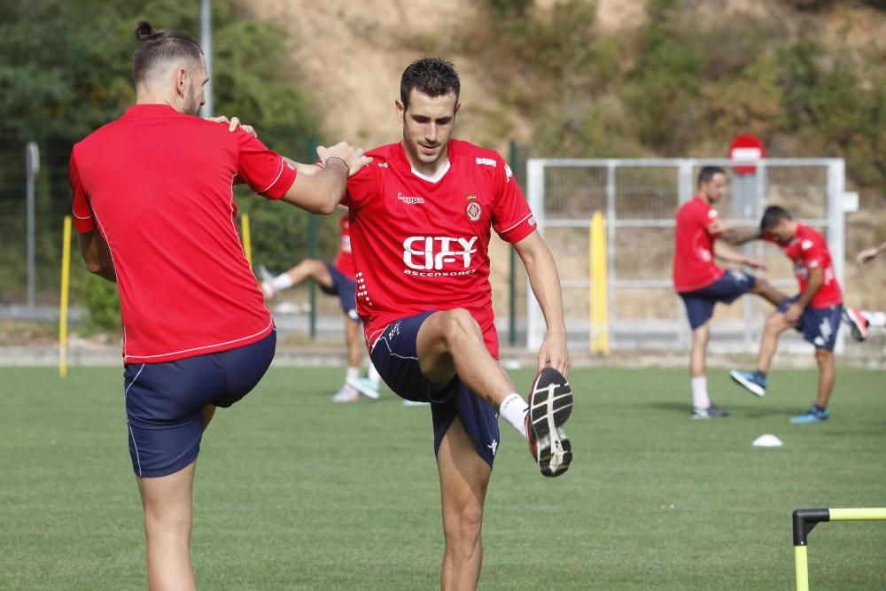 Primer entrenament del Girona FC