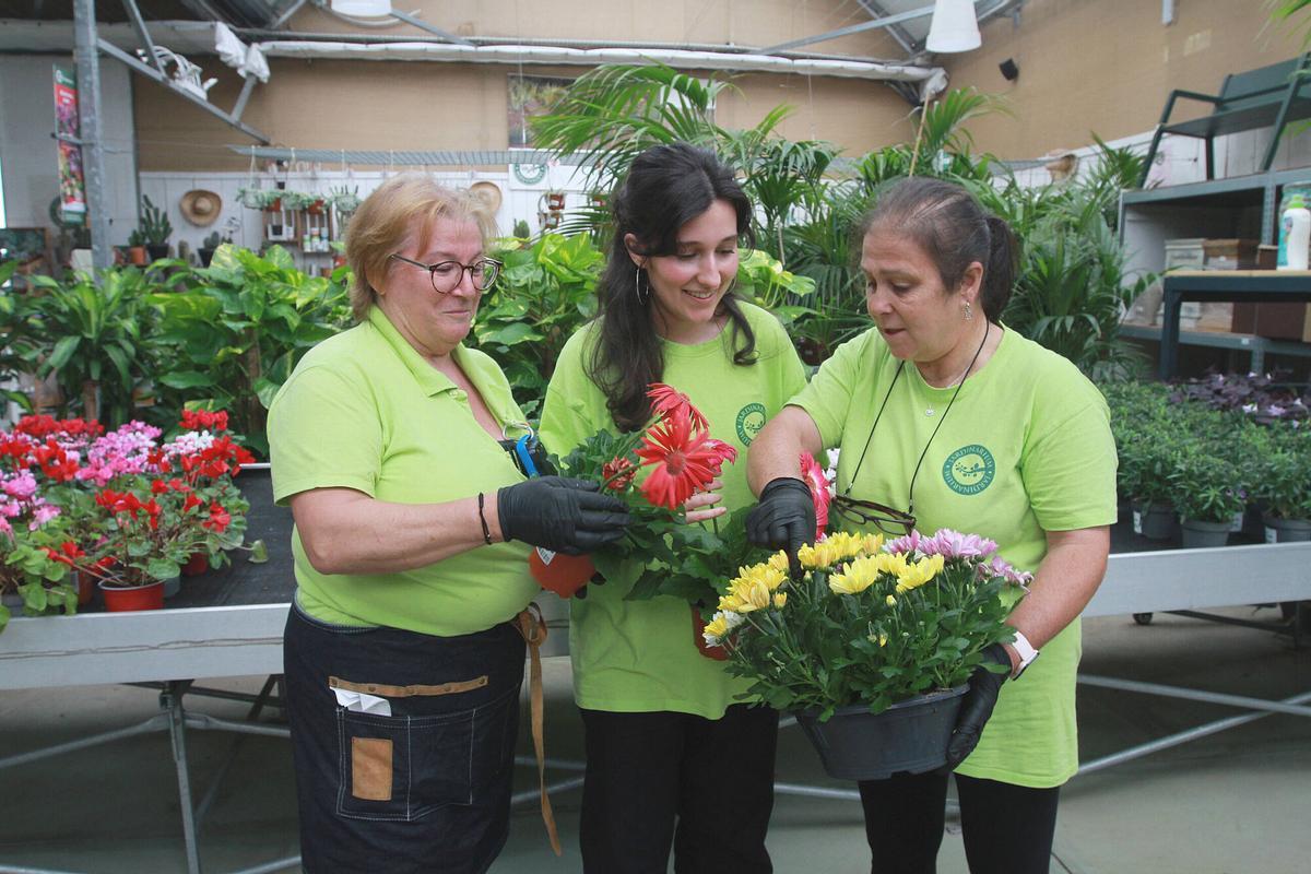 Las trabajadoras inspeccionan los centros.