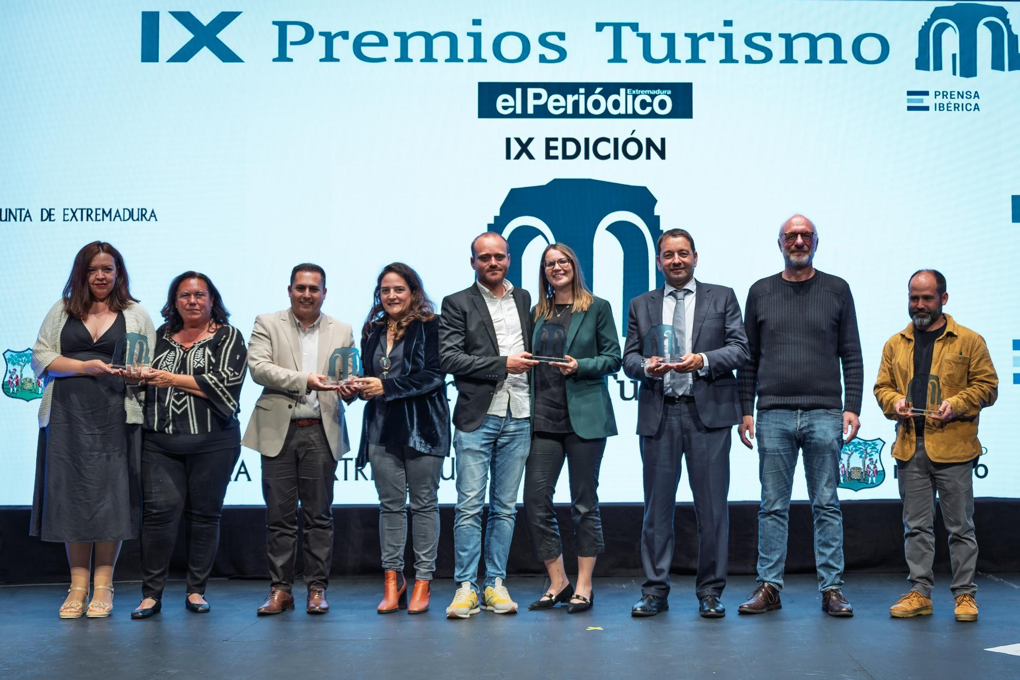 Las imágenes de la entrega de los XI Premios Turismo de El Periódico Extremadura
