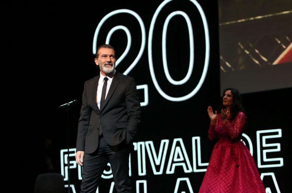 Antonio Banderas, Biznaga de Oro honorífica del Festival de Málaga