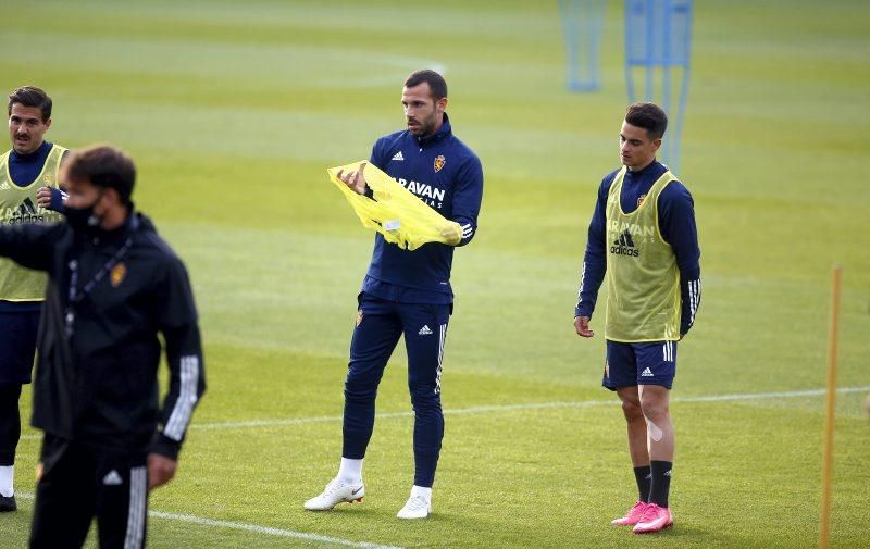 Entrenamiento del Real Zaragoza, 24 de noviembre