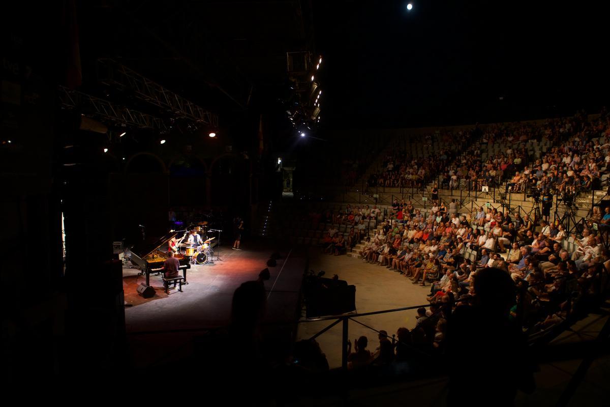 El público del Parque Almansa en la segunda noche del festival