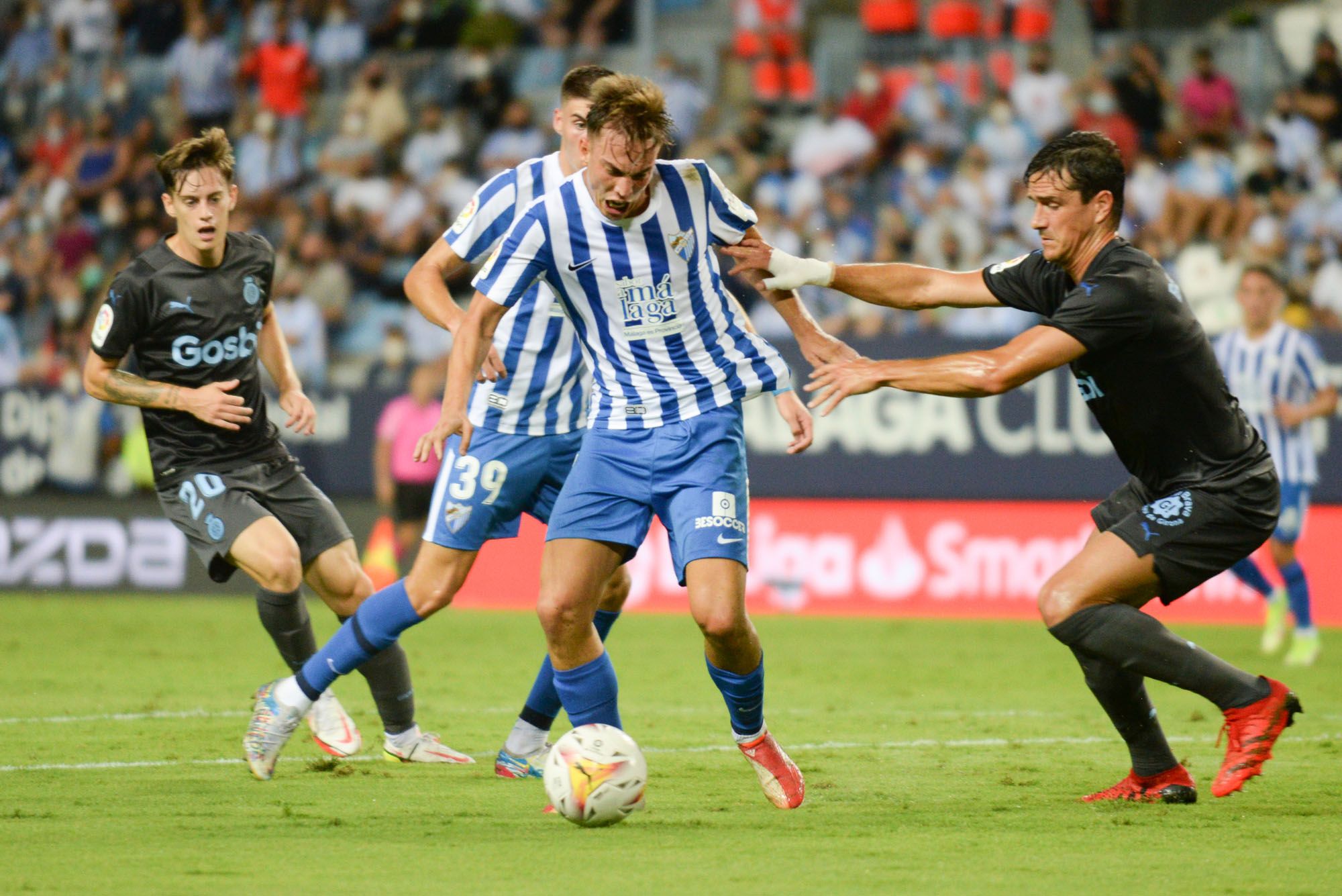 Las imágenes del Málaga CF - Girona