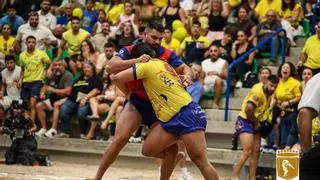 El Chimbesque, liderado por Eusebio Ledesma, reedita el título de mejor equipo de Canarias de lucha canaria