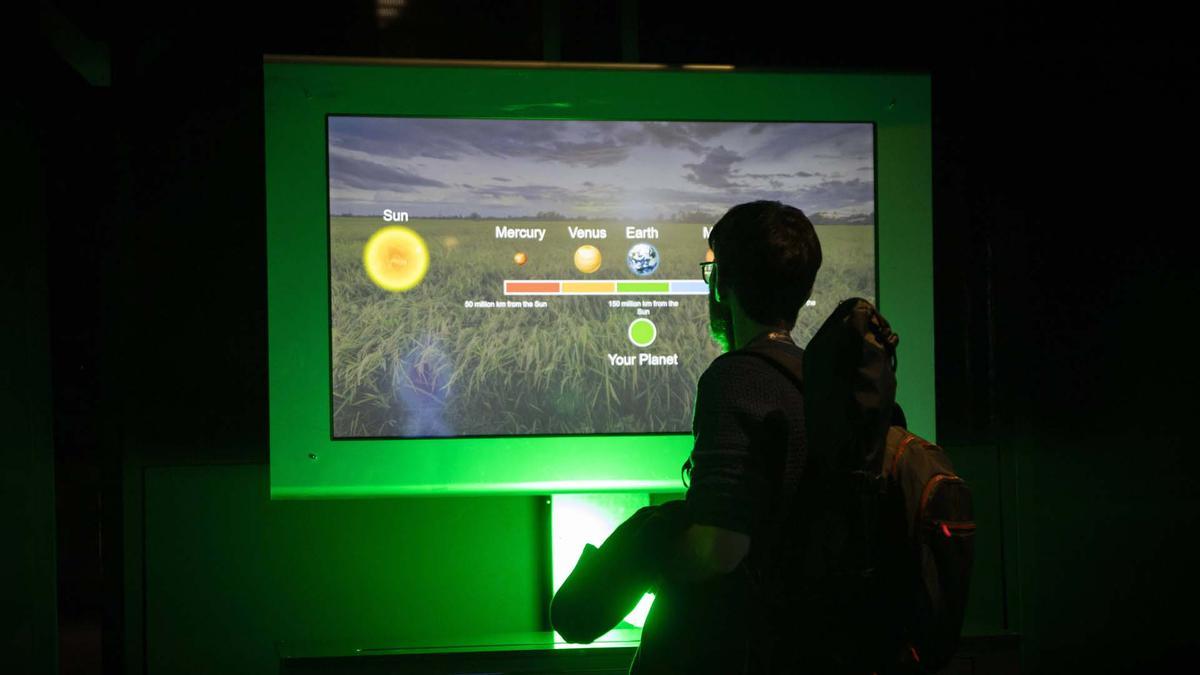 Exposición 'Extraterrestres', en el CosmoCaixa de Barcelona Exposición 'Extraterrestres', en el CosmoCaixa de Barcelona