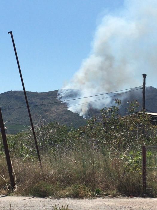 Incendio en Les Valls