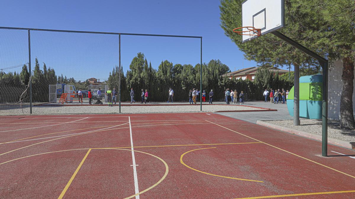 Instalaciones del polideportivo de Desamparados