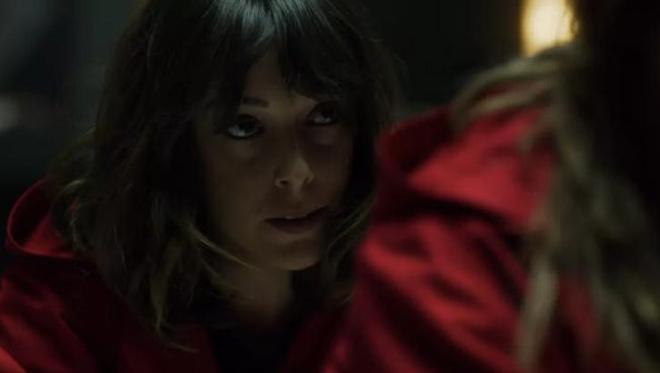 Belén Cuesta en el último episodio de la tercera temporada de 'La casa de papel'