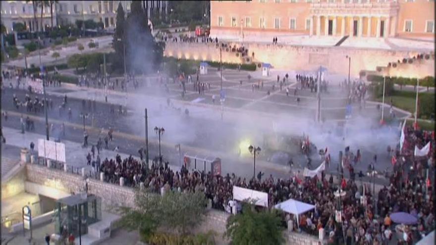 La huelga general de tres días en Grecia acaba con altercados