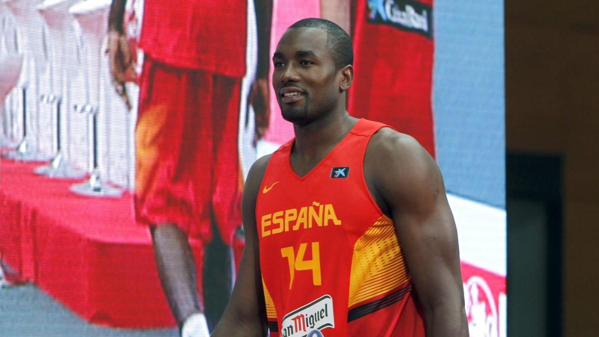 Serge Ibaka, con la selección española