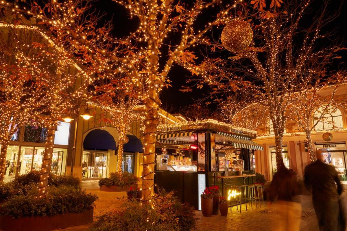 Las Rozas Village, un esecenario de ensueño para las compras navideñas.