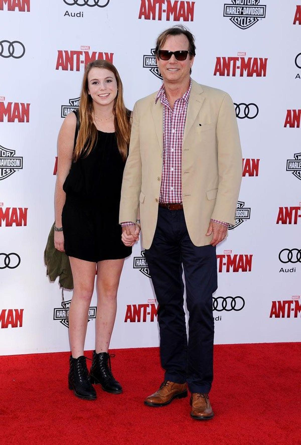 Billy y Lydia Paxton en la première de 'Ant-Man' en Los Ángeles