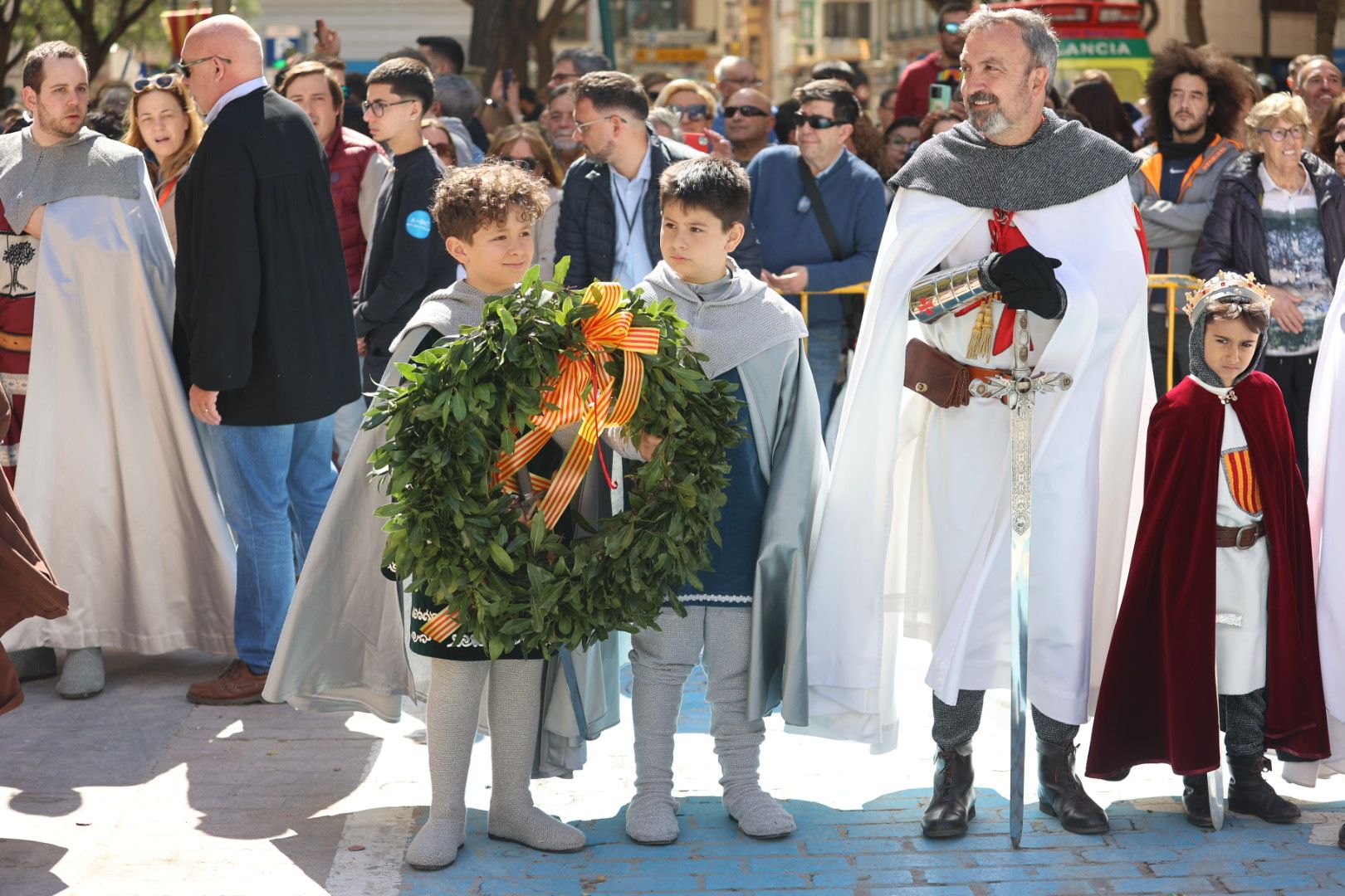 Galería de imágenes: Homenaje al Rei Jaume I en la Magdalena
