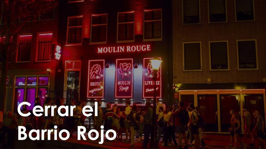 Ámsterdam planea cerrar el Barrio Rojo