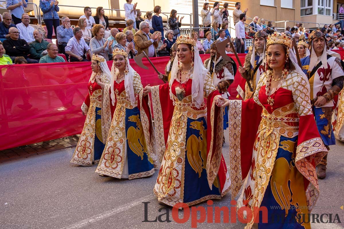 Procesión de subida a la Basílica en las Fiestas de Caravaca (Bando Cristiano)