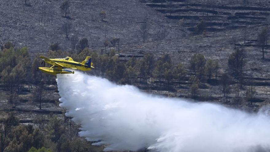 Estabilitzat el foc de Castelló després de cremar 183 hectàrees
