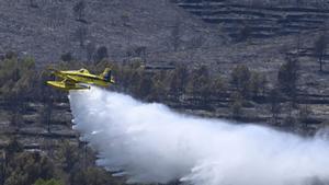 Estabilitzat el foc de Castelló després de cremar 183 hectàrees