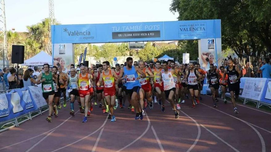 La Diputación inicia en l’Eliana una nueva edición de su Circuito de Carreras Populares