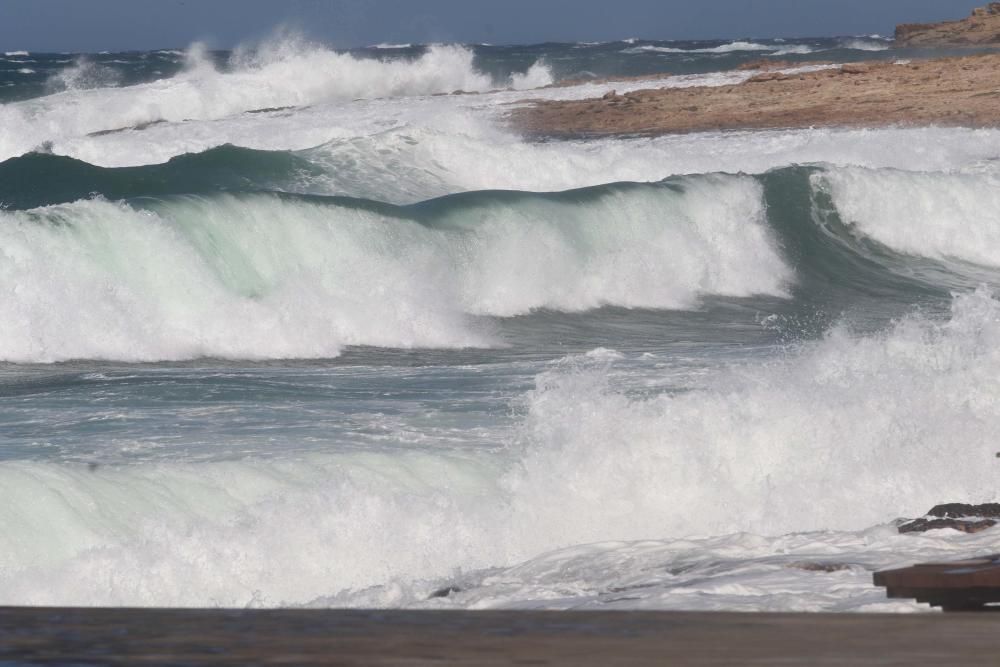 Temporal de viento en Ibiza y Formentera