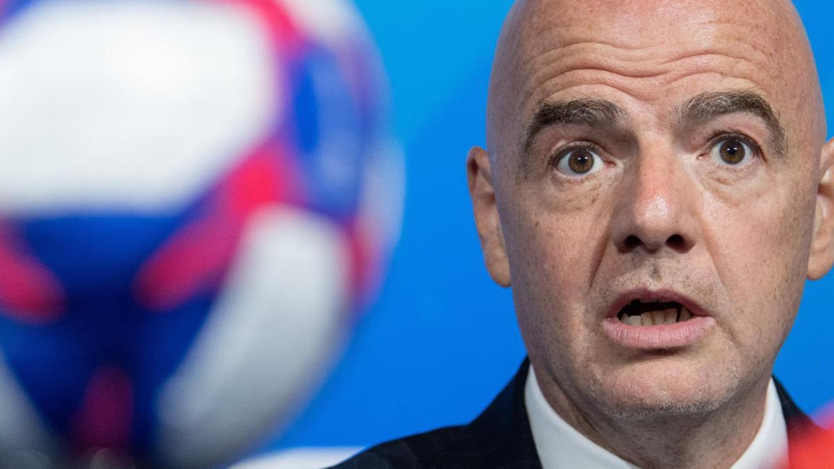 El presidente de la FIFA, Gianni Infantino.