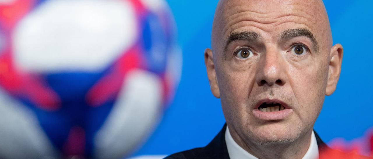 El presidente de la FIFA, Gianni Infantino.