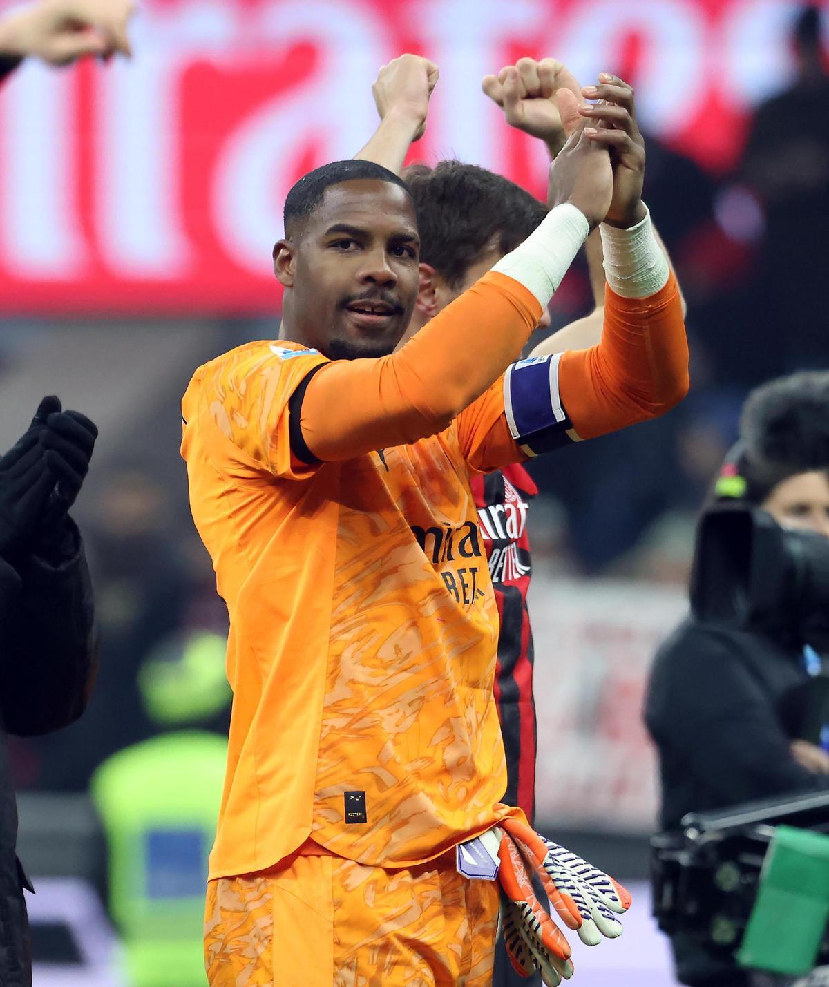 Mike Maignan, portero del AC Milan