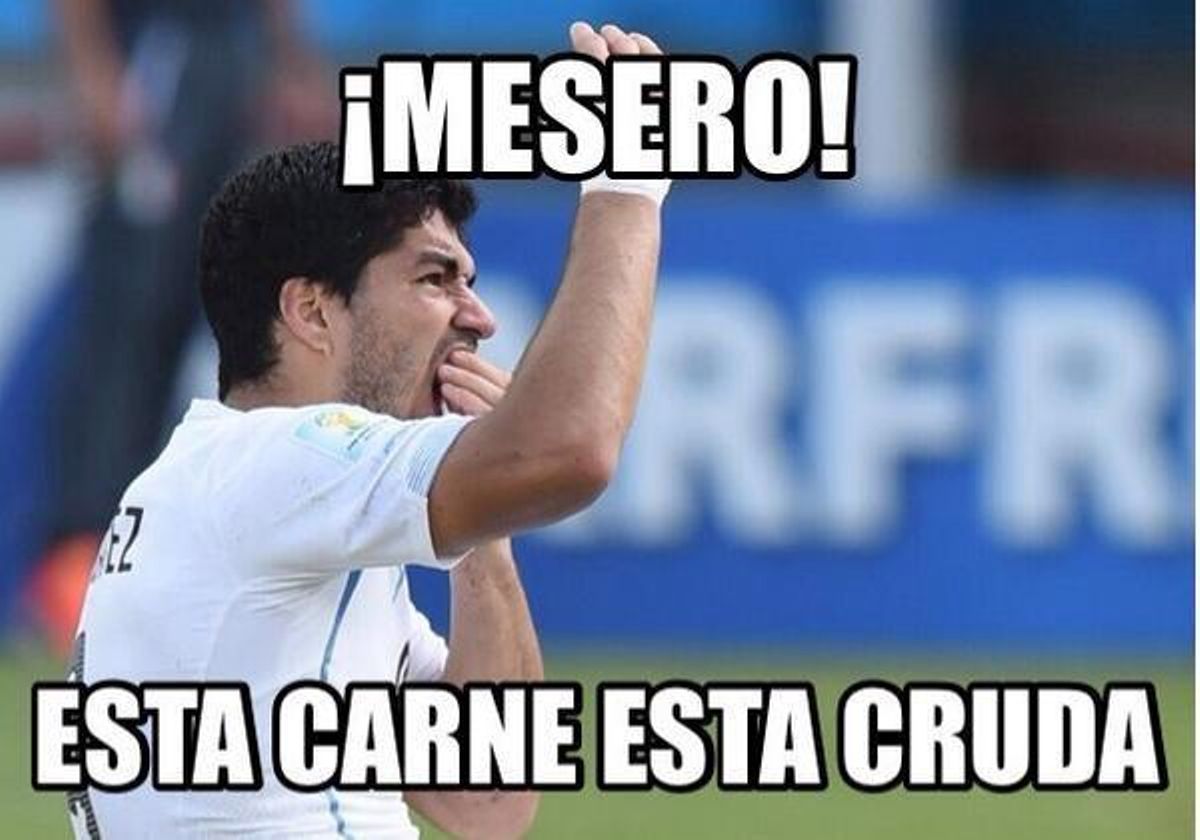 La FIFA juzga a Luis Suárez por su mordisco