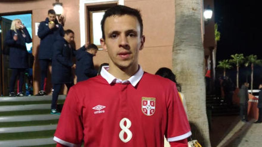 Nemanja Maksimovic, en Marbella.