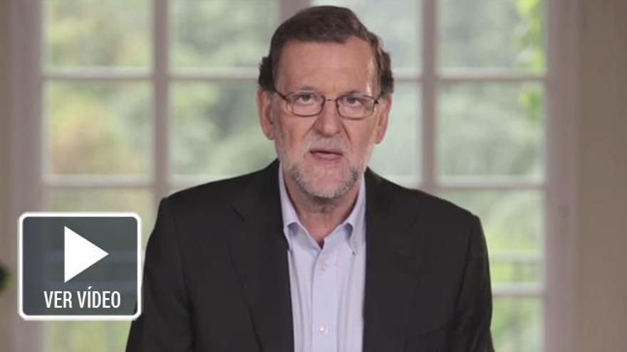 Rajoy apela a decidir en serio el 26J.