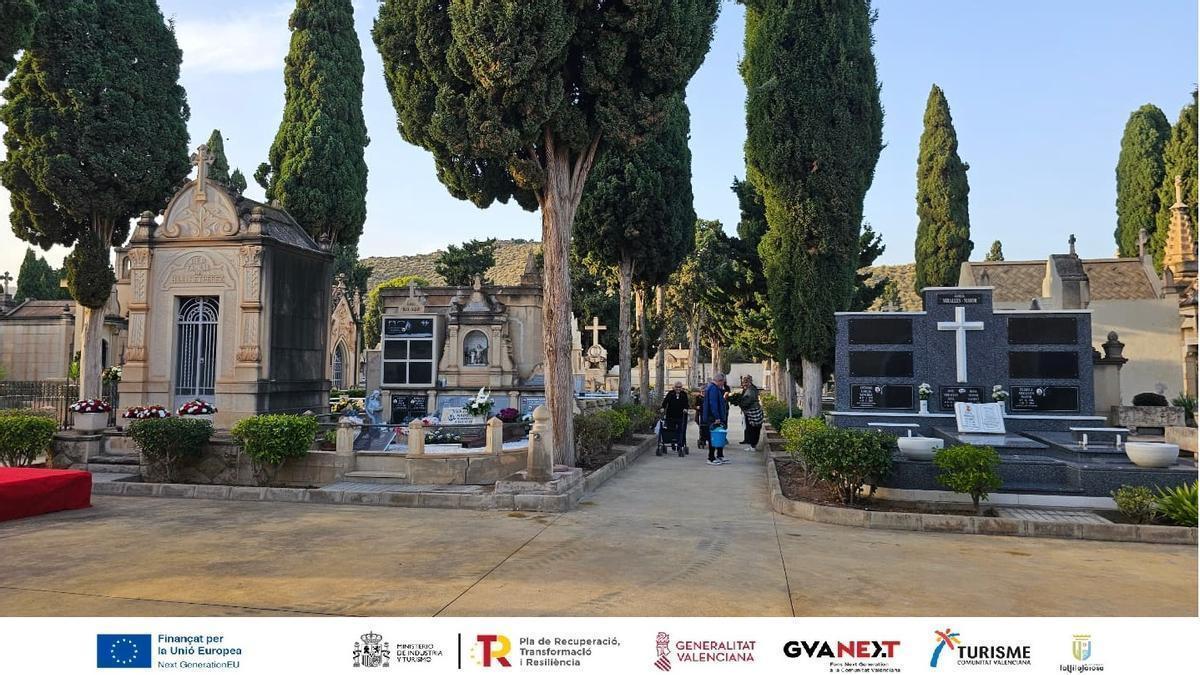 El camposanto de La Vila se convertirá en lugar de recreación histórica y culural con los QR.