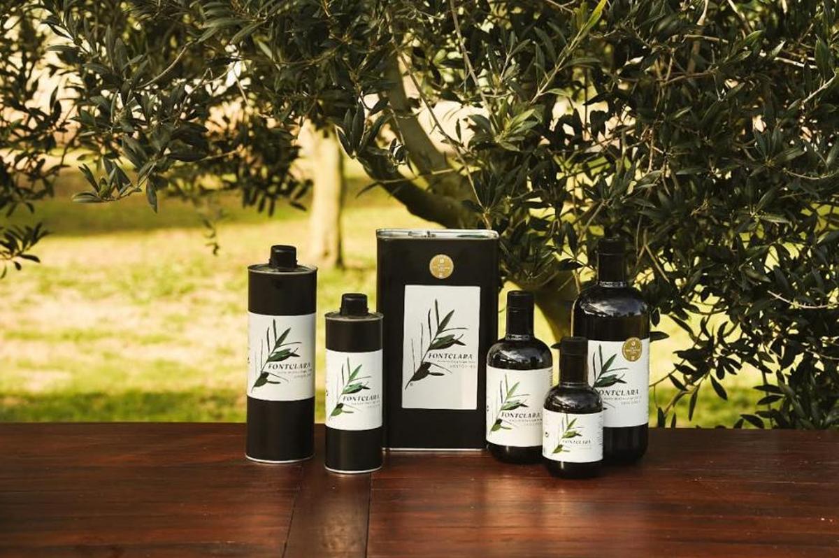 Oli Fontclara, un dels gironins reconeguts als Premis Nacionals Millors Olis d'Oliva Verge Extra de Catalunya.