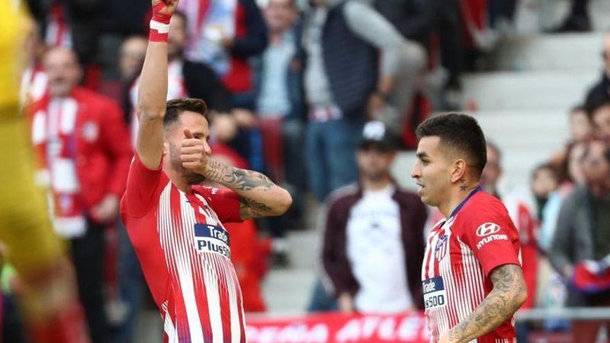 El Atlético gana sin desgastarse ante el Leganés