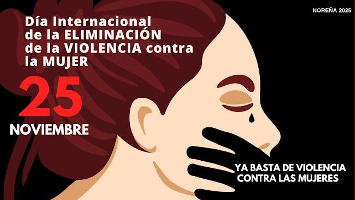 El cartel anunciador de las actividades.