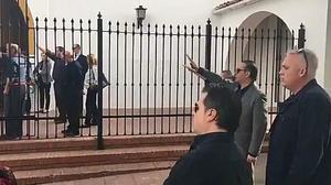 'Cara al sol' per acomiadar José Utrera Molina