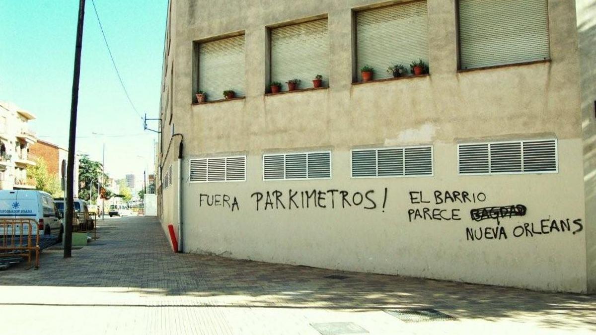 Uno de los rincones de Ca n'Anglada, barrio de Terrassa.