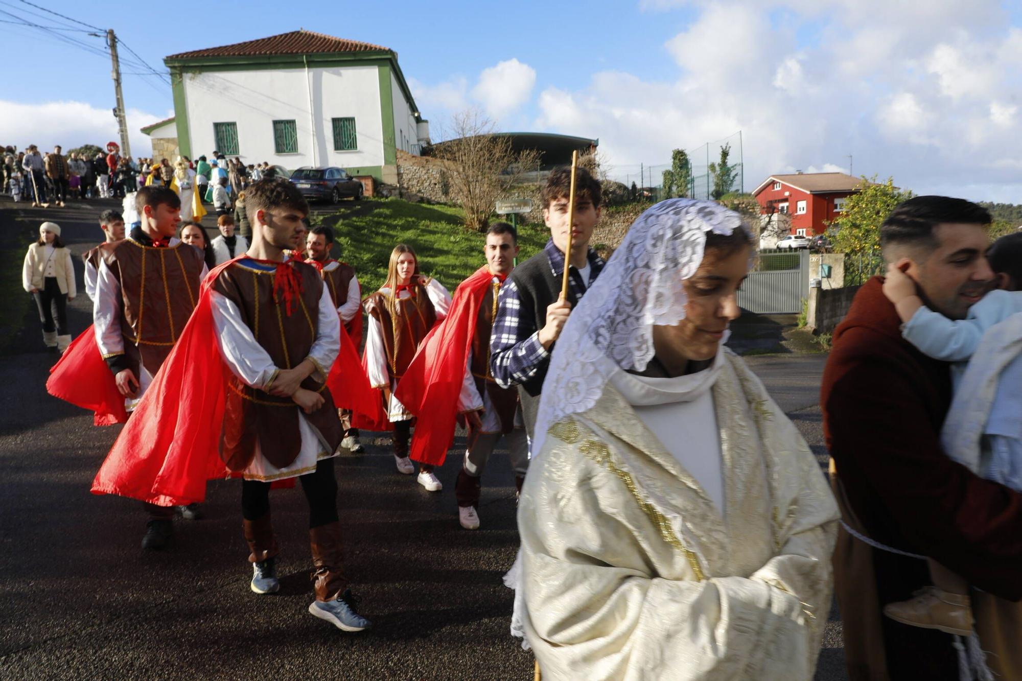 Así fue la cabalgata de Reyes en Porceyo (en imágenes)