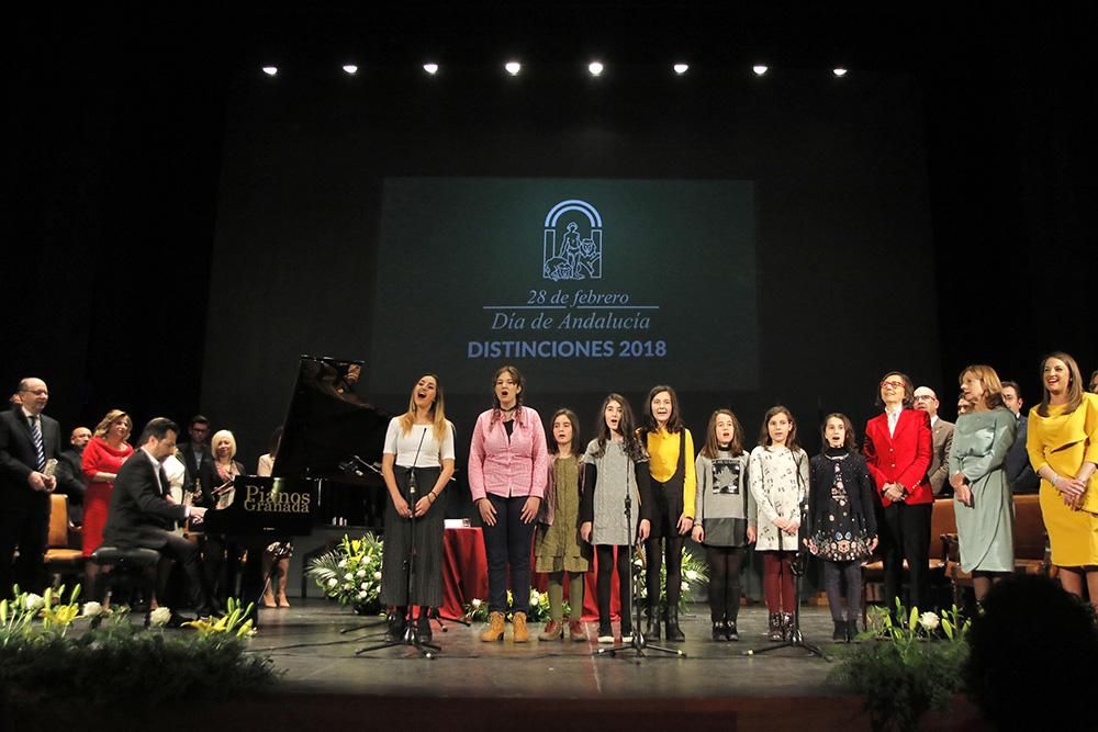 Distinciones del día de Andalucía en Córdoba.