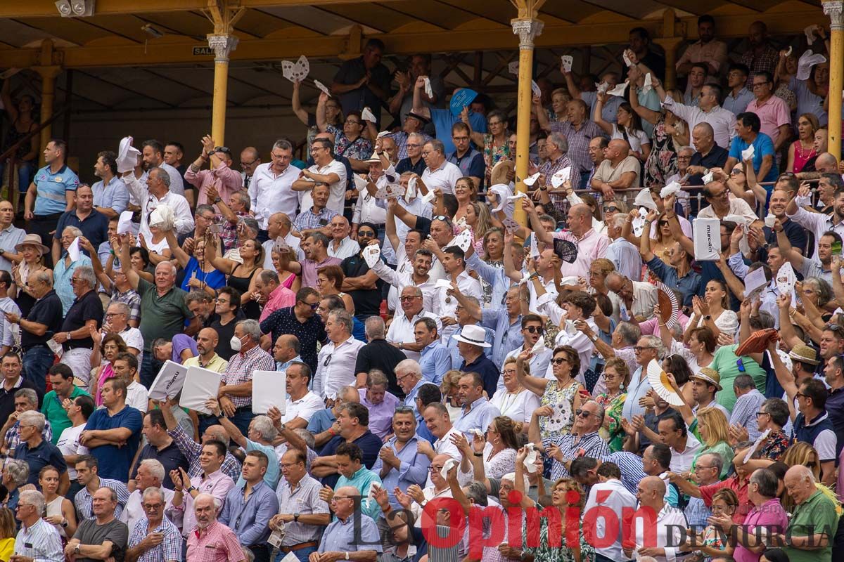 Así se vivió desde las gradas la primera corrida de la Feria de Murcia (El Juli, Manzanares y Talavante)