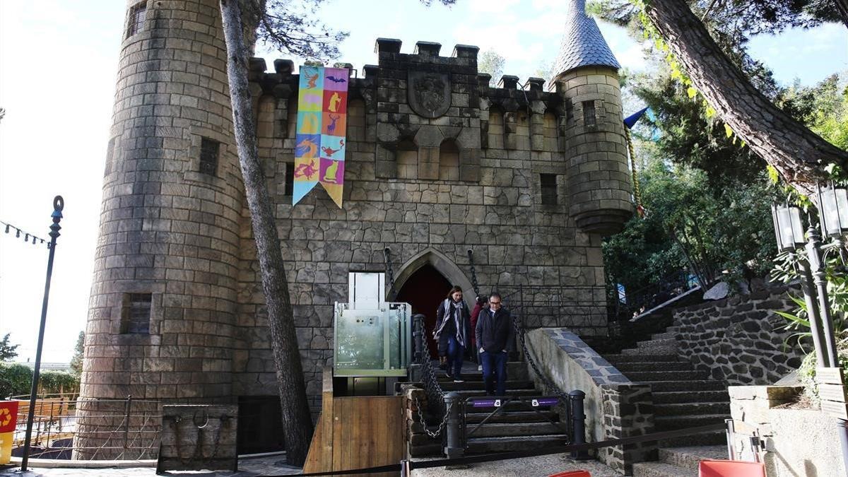 La Casa del Terror, en el Parque de atracciones del Tibidabo.