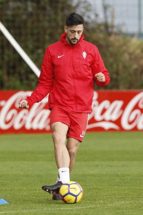 Entrenamiento del Sporting