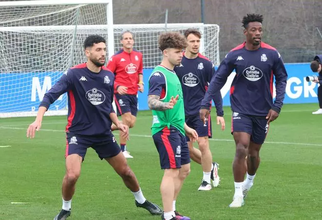 El Dépor prepara el partido contra el Eldense