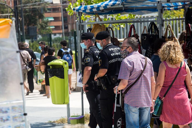 Primer día de la nueva ubicación del rastro