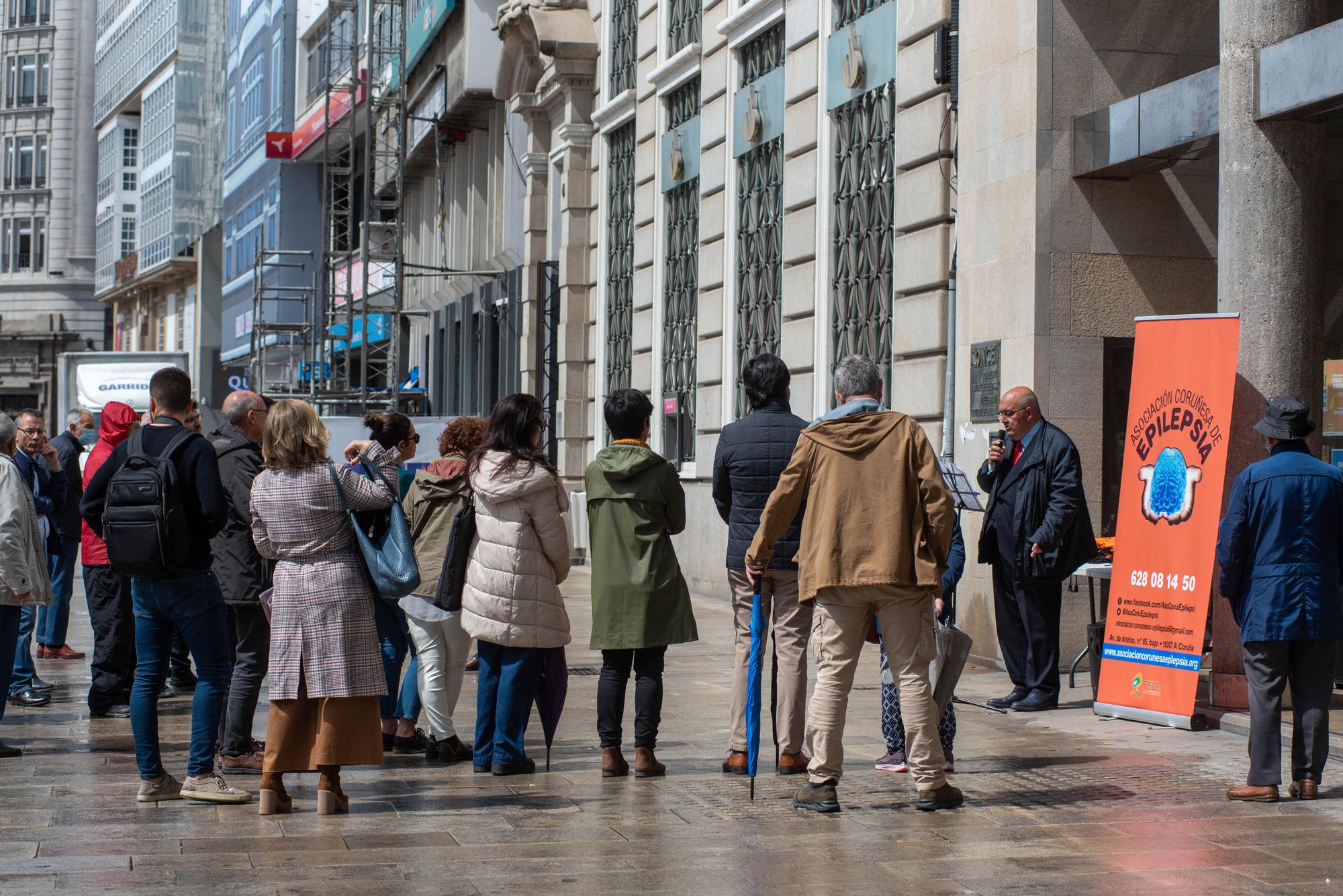 Acto en el Obelisco por el Día Nacional de la Epilepsia