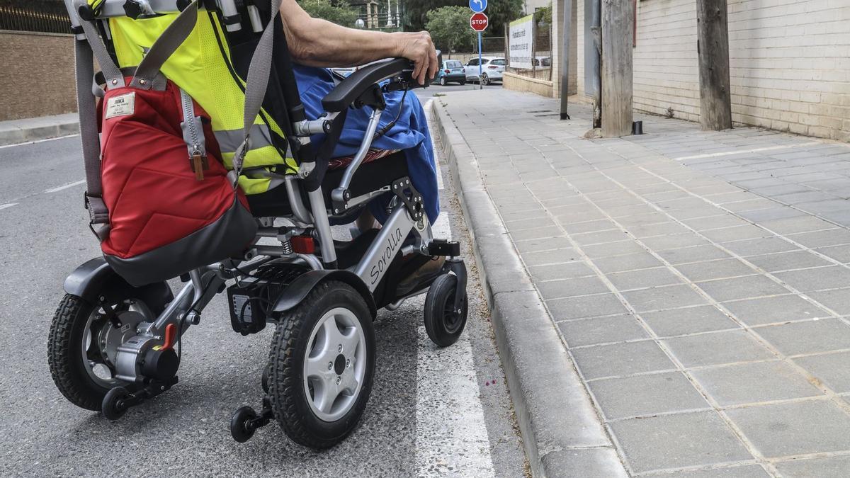 Vehículo de movilidad reducida.