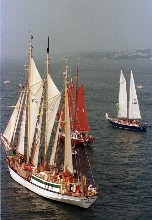 Cutty Sark 1998: el día que Vigo se tiñó de blanco