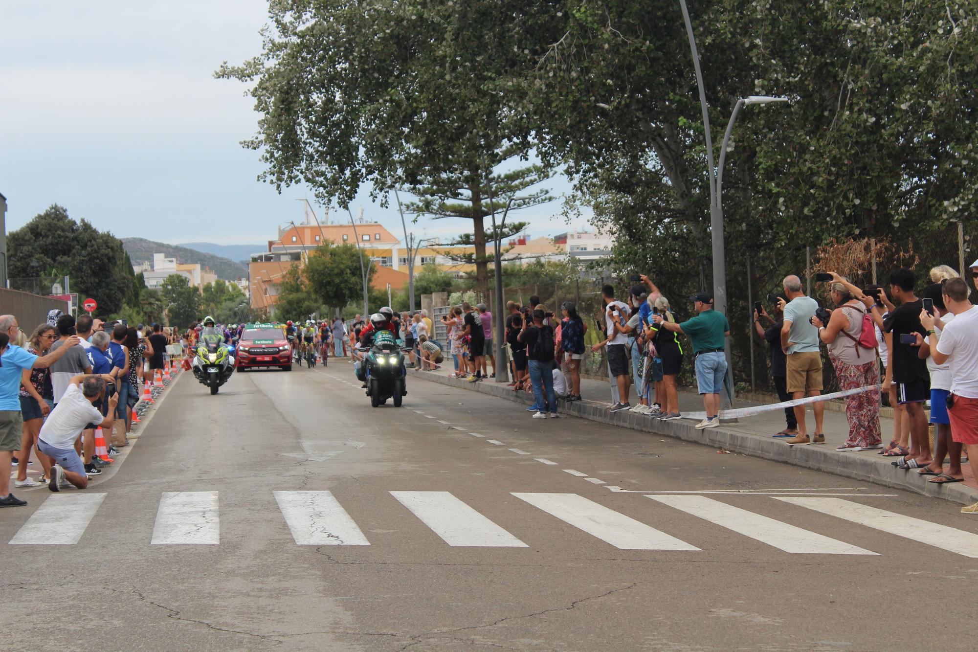 Las imágenes de la Vuelta a España en Dénia y las montañas de la Marina Alta