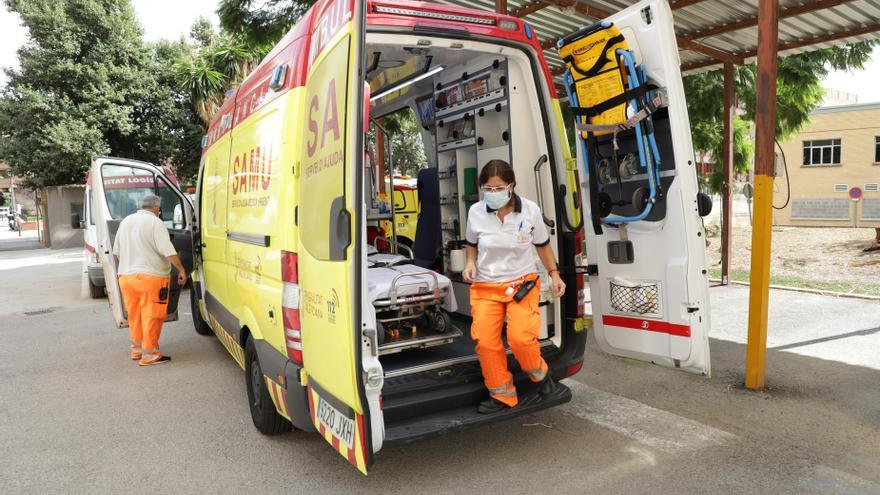 UGT pide a Sanidad que instale GPS profesionales en las ambulancias