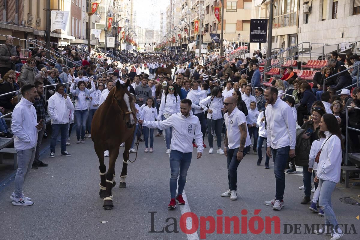 Concurso de caballo a pelo: pasacalles hasta el Hoyo en Caravaca
